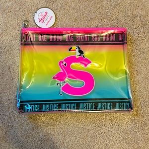 Justice beach bikini bag